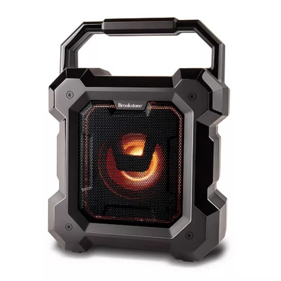 Brookstone Ruckus Portable Speaker with Microphone in Black, Open Box EXCELLENT! - Picture 4 of 13